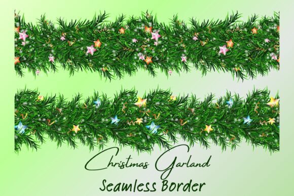 Christmas Garland, Seamless Border: A Designer’s Review