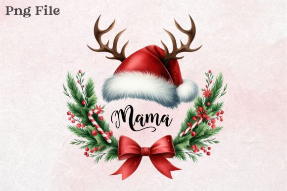 Christmas Mama Clipart PNG: Essential Illustrations for Holiday Content