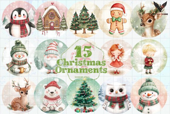 Christmas Ornaments Clipart PNG: A Designer's Review of Illustrations