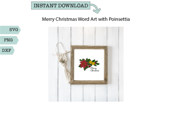 Christmas Word Art- Merry Christmas Review