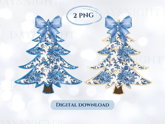 Gold Glitter Chinoiserie Christmas Tree Review