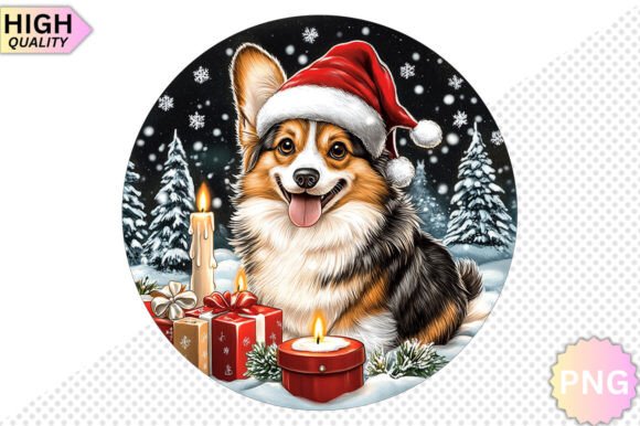 Merry Christmas Dog Ornament Sublimation Review for Illustrations