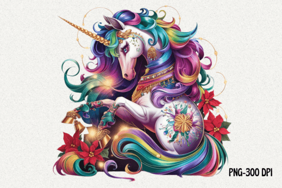 Review: Christmas Unicorn Clipart Sublimation