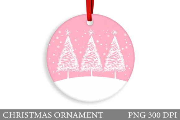 Winter Christmas Tree Christmas Ornament Illustrations